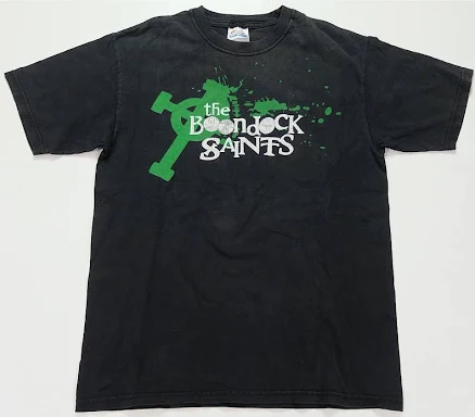 Rare Vintage The Boondock Saints 1999 T Shirt 90s Dafoe Reedus Irish