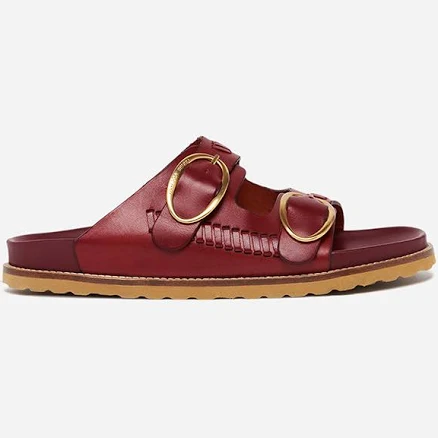 Vanessa Bruno Women's Leather Fussbett Sandals