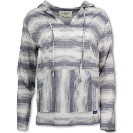 Purnell Women's Striped Pullover Hoodie