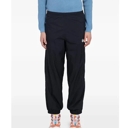 Stüssy - logo-print track pants - unisex - Fabric - M - Black