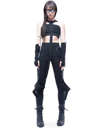 Vest Transform Woman BlouseDemowoman DEMOBAZA | futuristic, post apocalyptic clothing | dune clothing