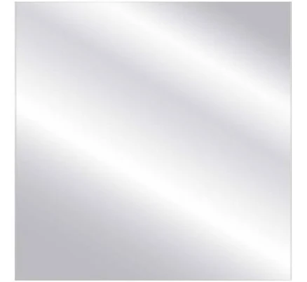 Glacier Bay 30 in. W x 30 in. H Frameless Square Polished Edge Bathroom Vanity Mirror in Silver