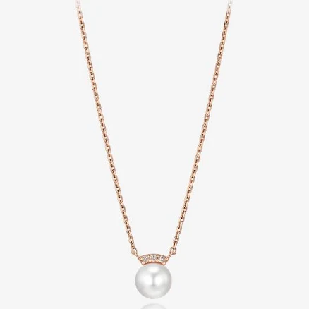 Signature. D Gold Necklace
