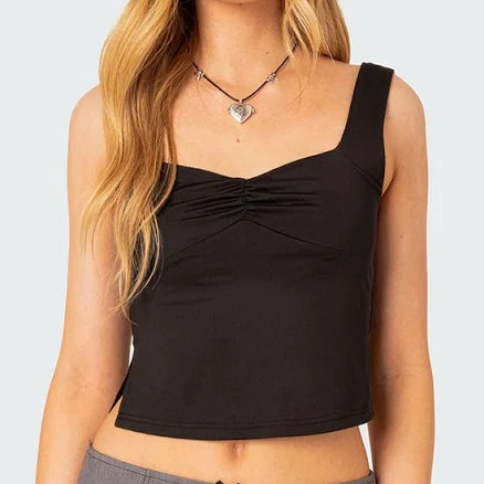 Edikted Women's Marigold Side Slit Top