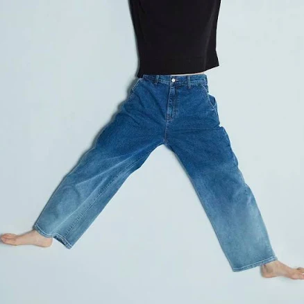 W Concept Ms Gradation Straight-Leg Jeans