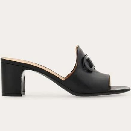Ferragamo Women's Rexy Mid Heel Slide Sandals