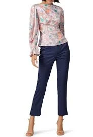 Silk Draped Blouse