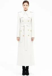 Cashmere Wool Maxi Winter Trench Coat