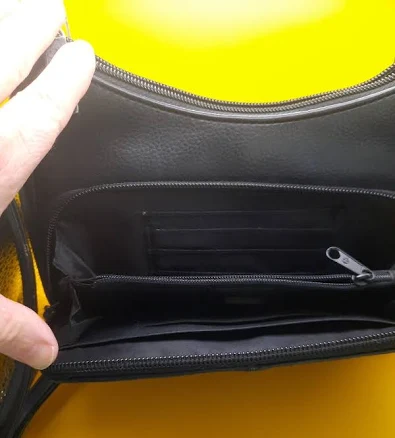 No Name Black Purse