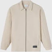 October's Very Own Double Knit Script Overshirt