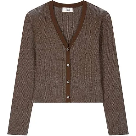 Studio Tomboy Women's V-Neck Cardigan