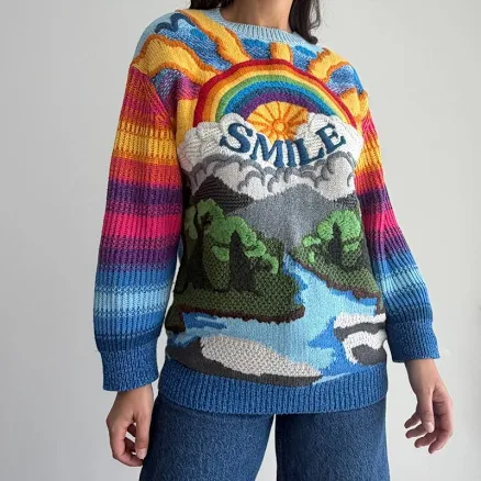Stella McCartney Intarsia Wool-blend Sweater Women