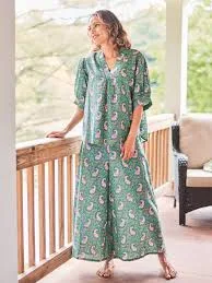 Prague Paisley Pajama Set