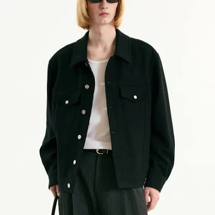 TNGT Wool Trucker Jacket