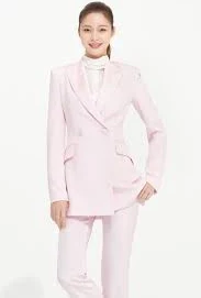 Silk Double Tailored Slim Line Jacket