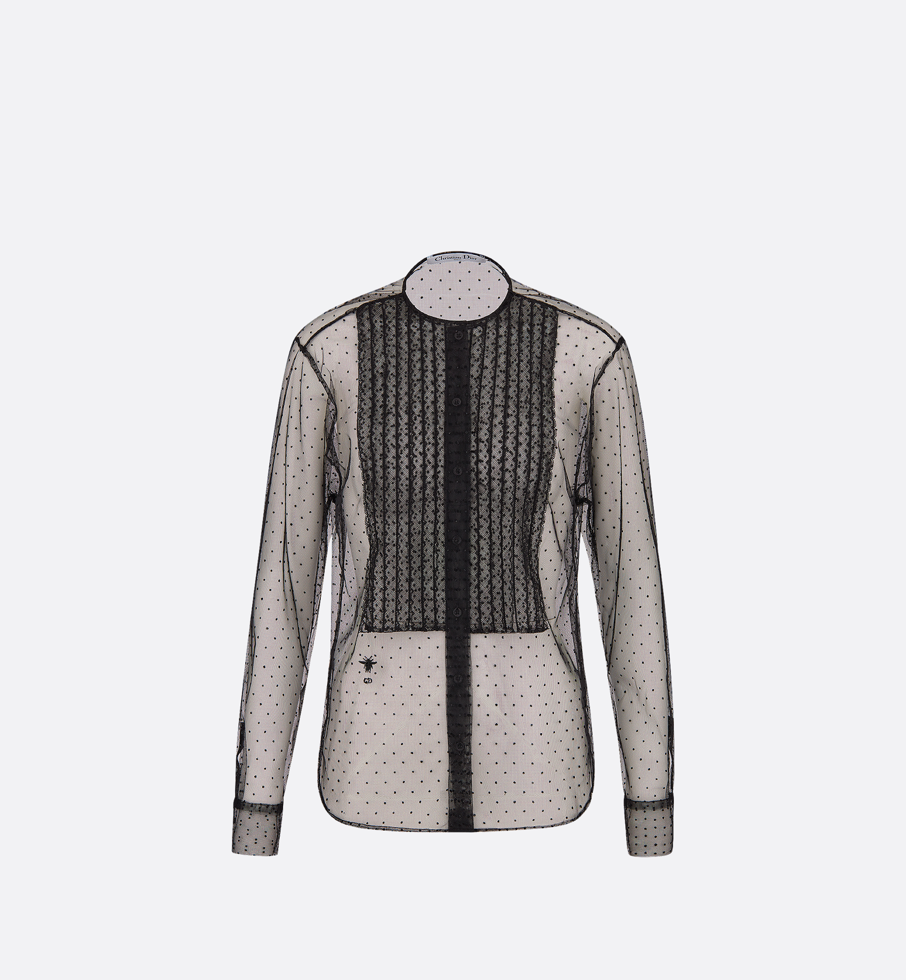 Blouse With Plastron