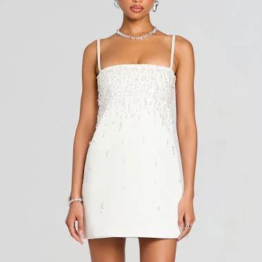 Retrofête Cornelia Embellished Dress