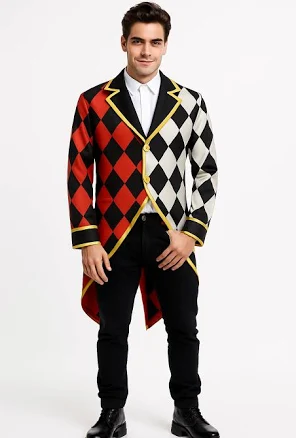 Vintage Circus Harlequin Jacket