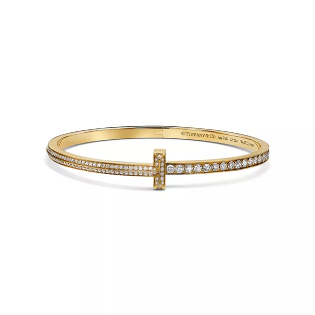 Pavé Diamond Hinged Bangle