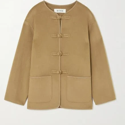 RÓHE Marie Wool And Cashmere-blend Jacket Women