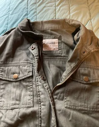 Mudd Military-Style Jacket