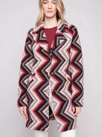 Women's Long Crochet Coat