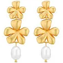 [925 silver] PRIMAVERA 20 GOLD EARRING