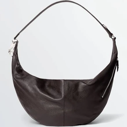 Lemaire Men's Large Quiver Clip Leather Bag