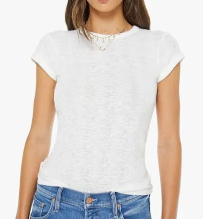 Mother's Itty Bitty Ringer Cotton T-Shirt