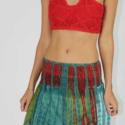 POPPY Top Cotton Crochet Bralette