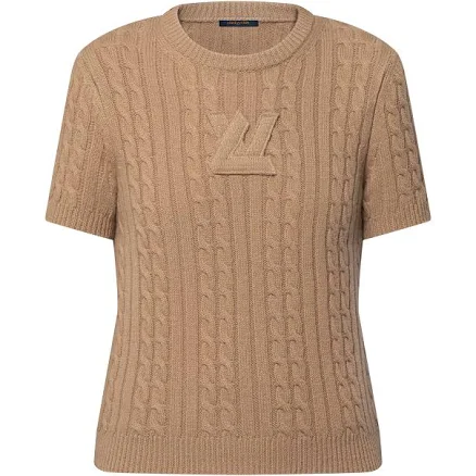 Louis Vuitton Signature Cable Knit Top