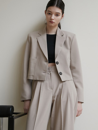Tailored Crop Jacket