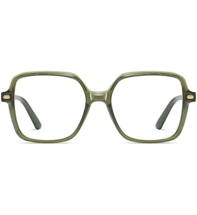 Women's Stylish Square Glasses Frame with Prescription Lenses