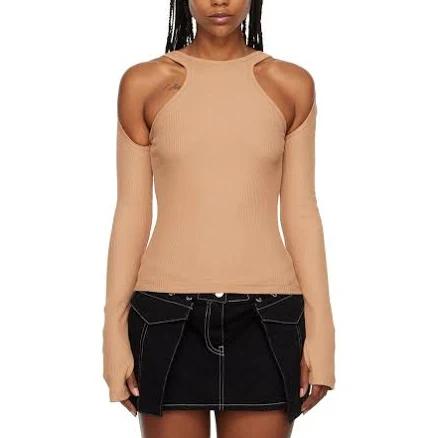 Dion Lee Women's Shift Loop Long Sleeve T-Shirt