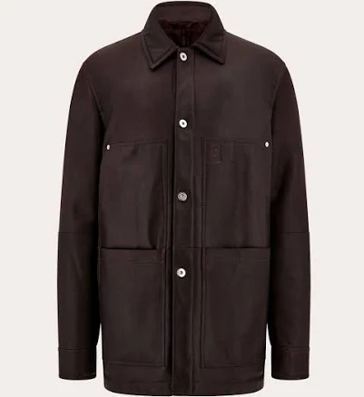 Ferragamo Men's Sheepskin Leather Blouson