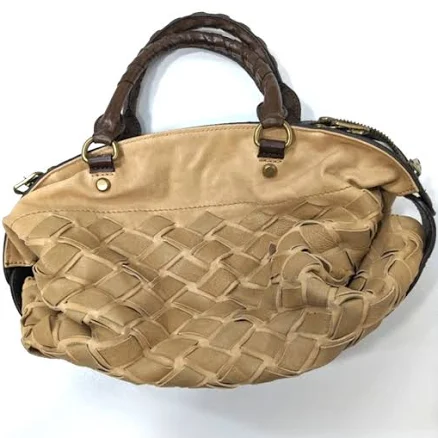 Joy Gryson Woven Leather Hobo Bag