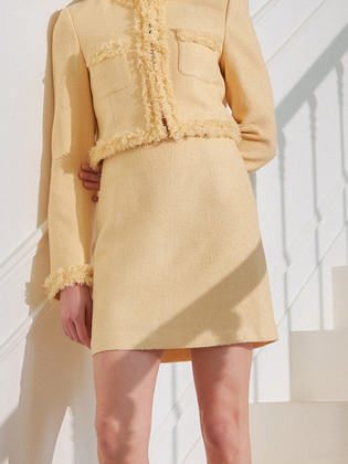 Tweed Mini Skirt