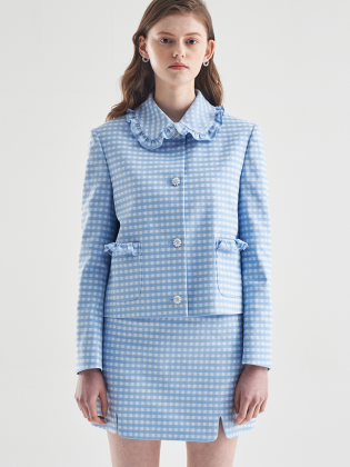 Freesia Gingham Check Jacket