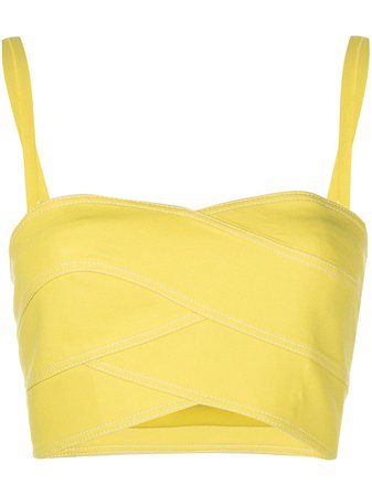 Bandage-style Cropped Top