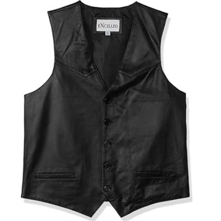 Lambskin Leather Vest