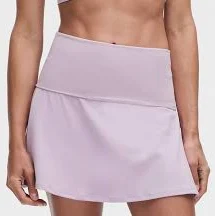 Groove Foldover Mid-Rise Mini Skirt