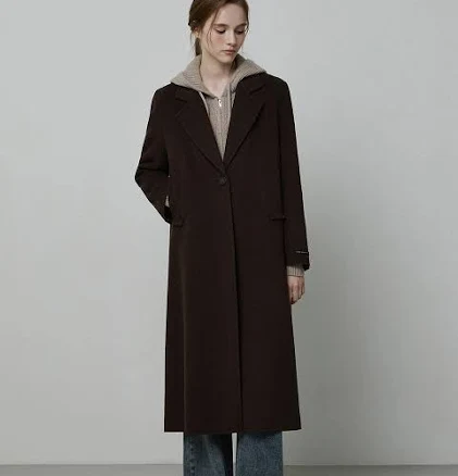 IT MICHAA Cashmere Blended Handmade Coat