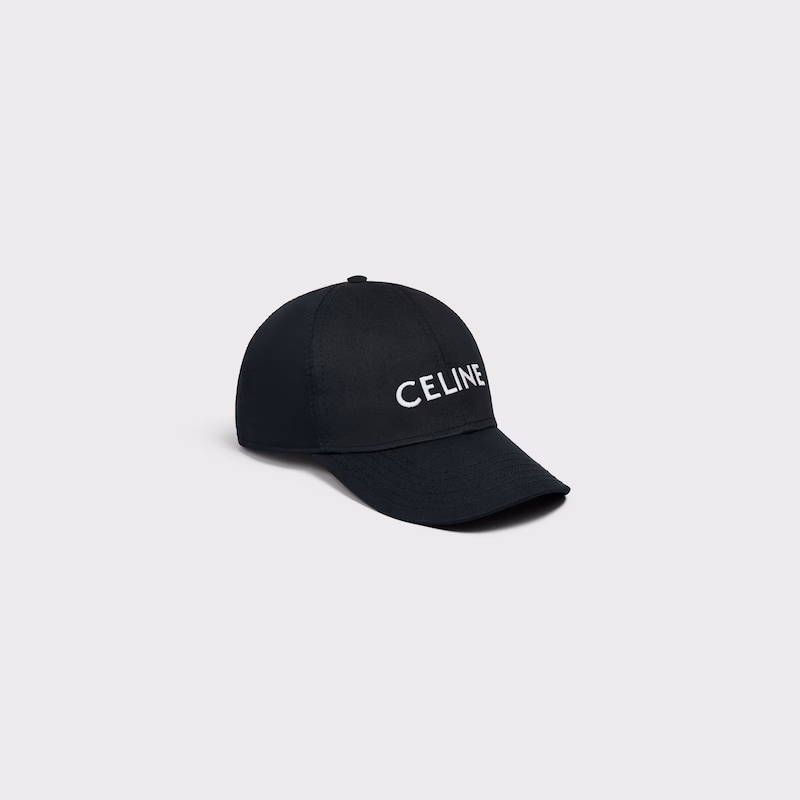 Celine Baseball Cap In Cotton