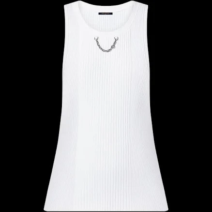 Louis Vuitton Ribbed Tank Top
