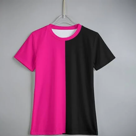 Kid's Half And Half Split T-Shirt