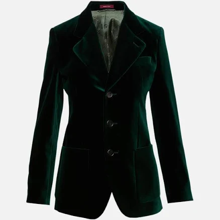Gucci Velvet Tailored Jacket