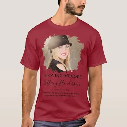 In Loving Memory Photo Memorial T-Shirt