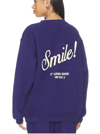THE MAYFAIR GROUP Women's Oversized Crewneck Sweatshirt