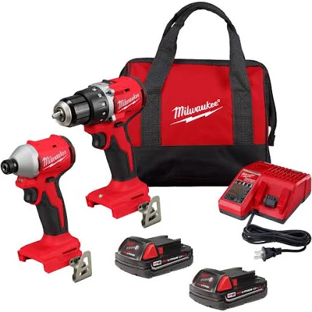 Milwaukee Compact Brushless 2-Tool Combo Kit