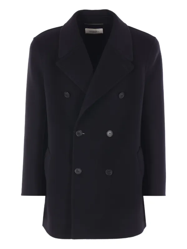 Double-breasted Peacoat